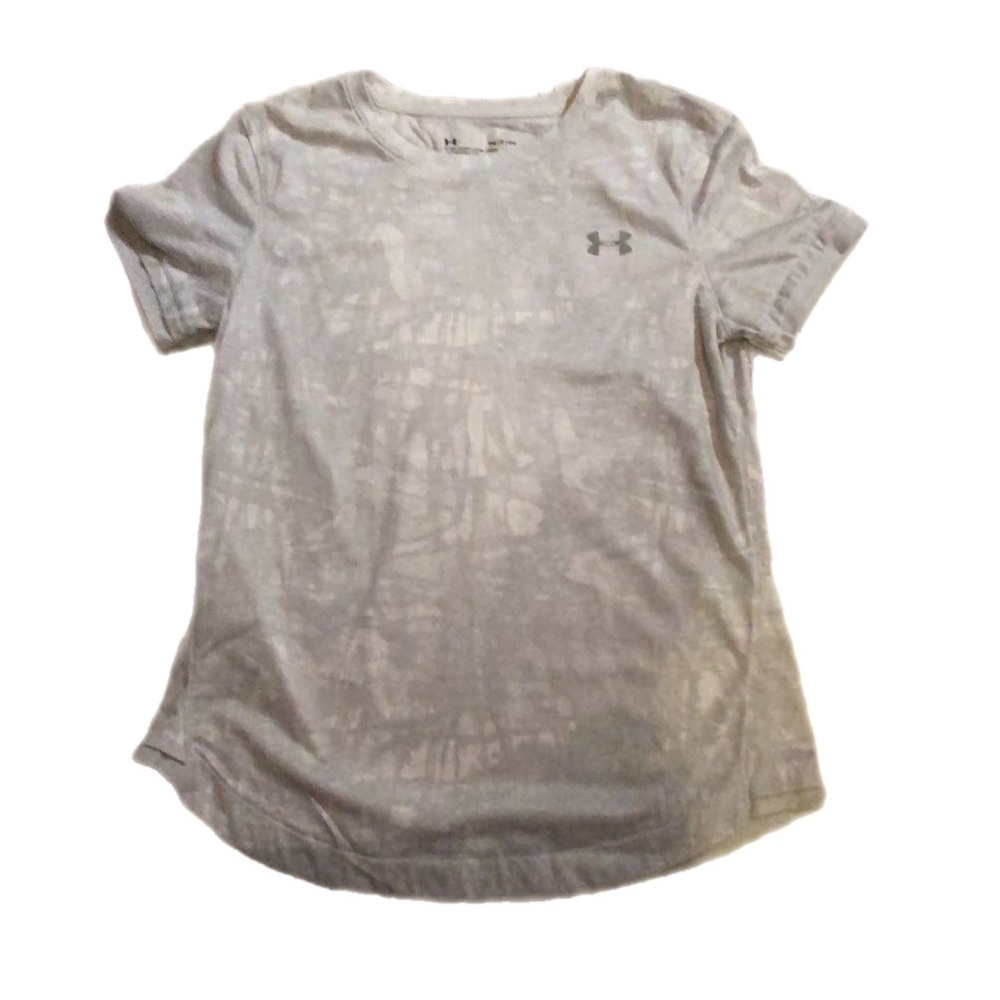 Under armour grey fitted t shirt